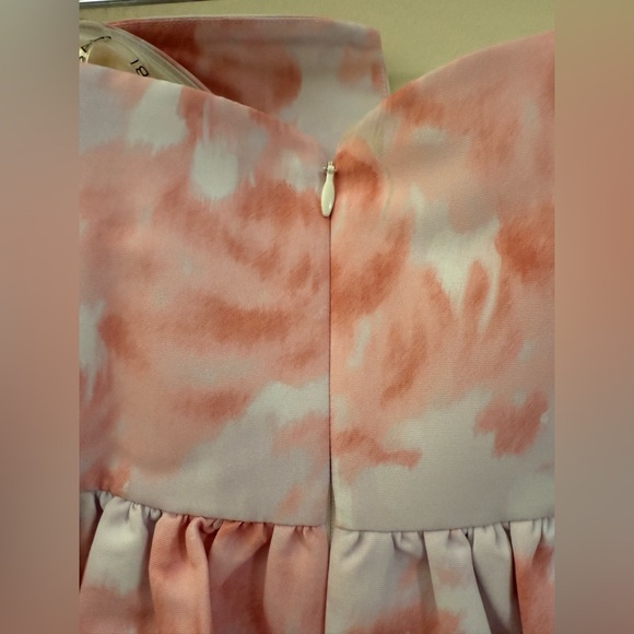 NWT Sachin & Babi Maura Bubble Hem Strapless Mini Dress in Blush Pink - 6 - Picture 7 of 16